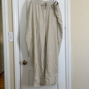 Torrid linen pants 4X